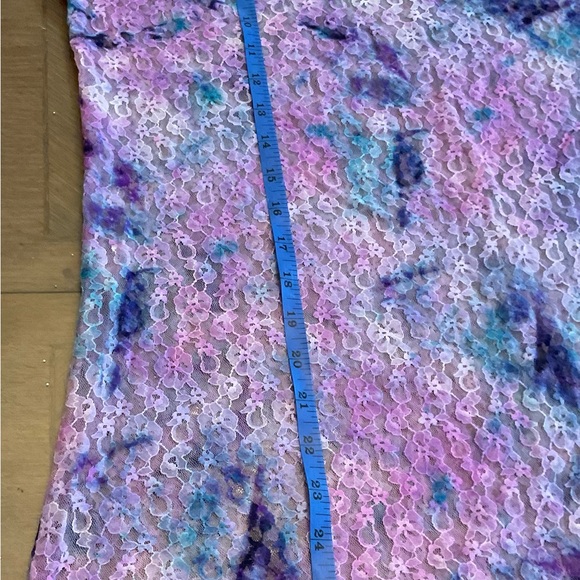 Blouse, LOGO pink/purple lace XL - Picture 10 of 13